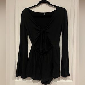 Urban outfitters black romper
